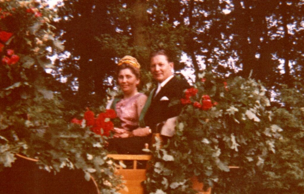 Erntekönigspaar 1969: Heinz und Bernhardine Bathe