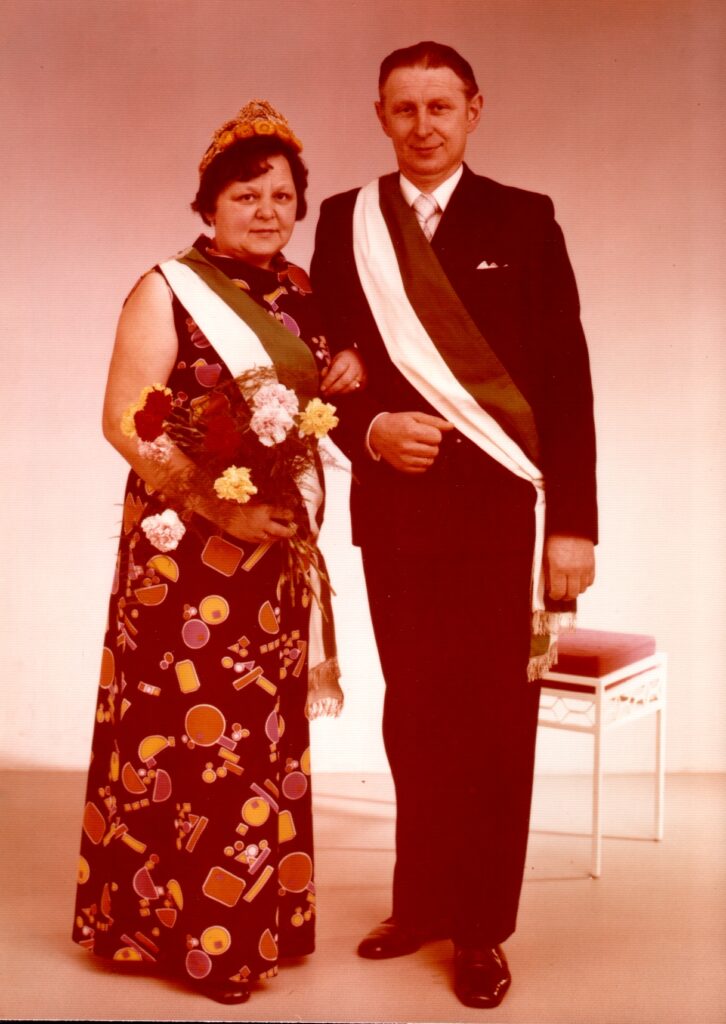 Kaiserpaar 1975: Johannes und Adelheid Brunnert