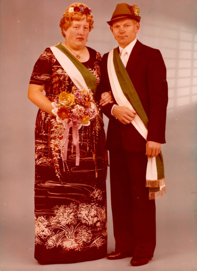 Kaiserpaar 1978: Heinz und Paula Balsmeier