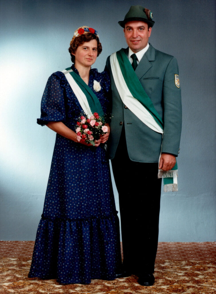 Kaiserpaar 1982: Josef und Margret Aldejohann