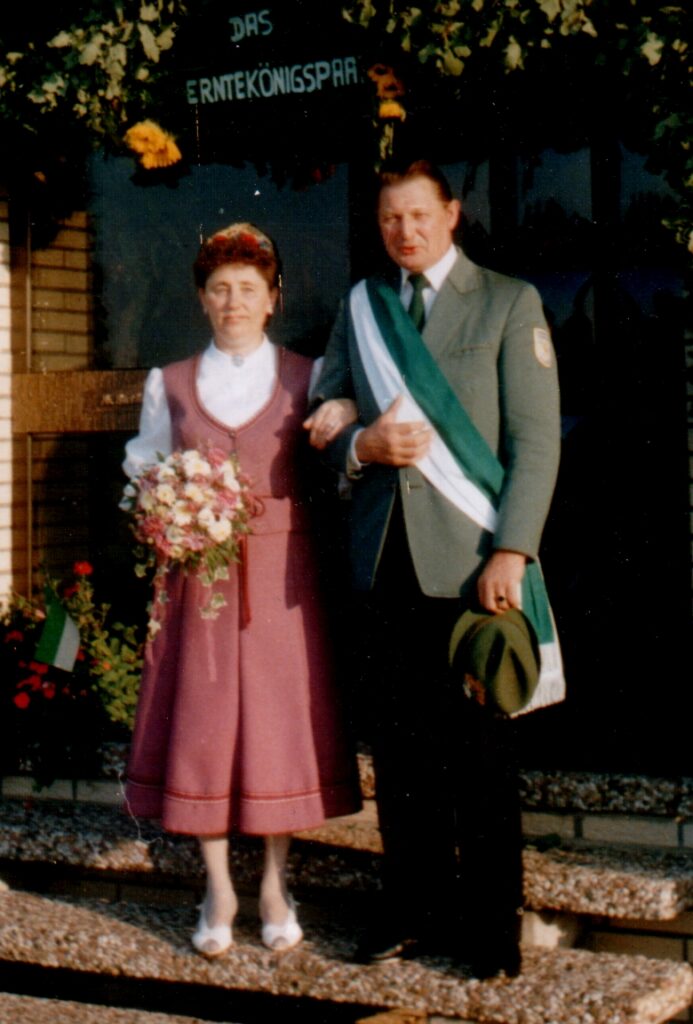 Kaiserpaar 1985: Heinz und Bernhardine Bathe