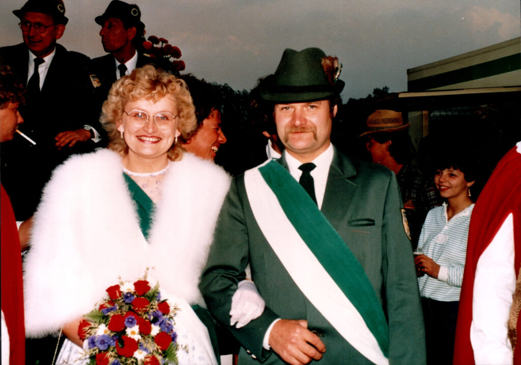 Kaiserpaar 1986: Walter und Reinhilde Rodehutskors