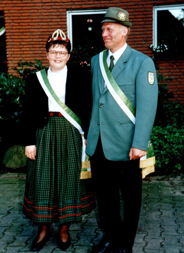 Erntekönigspaar 1993: Stefan und Beate Pape