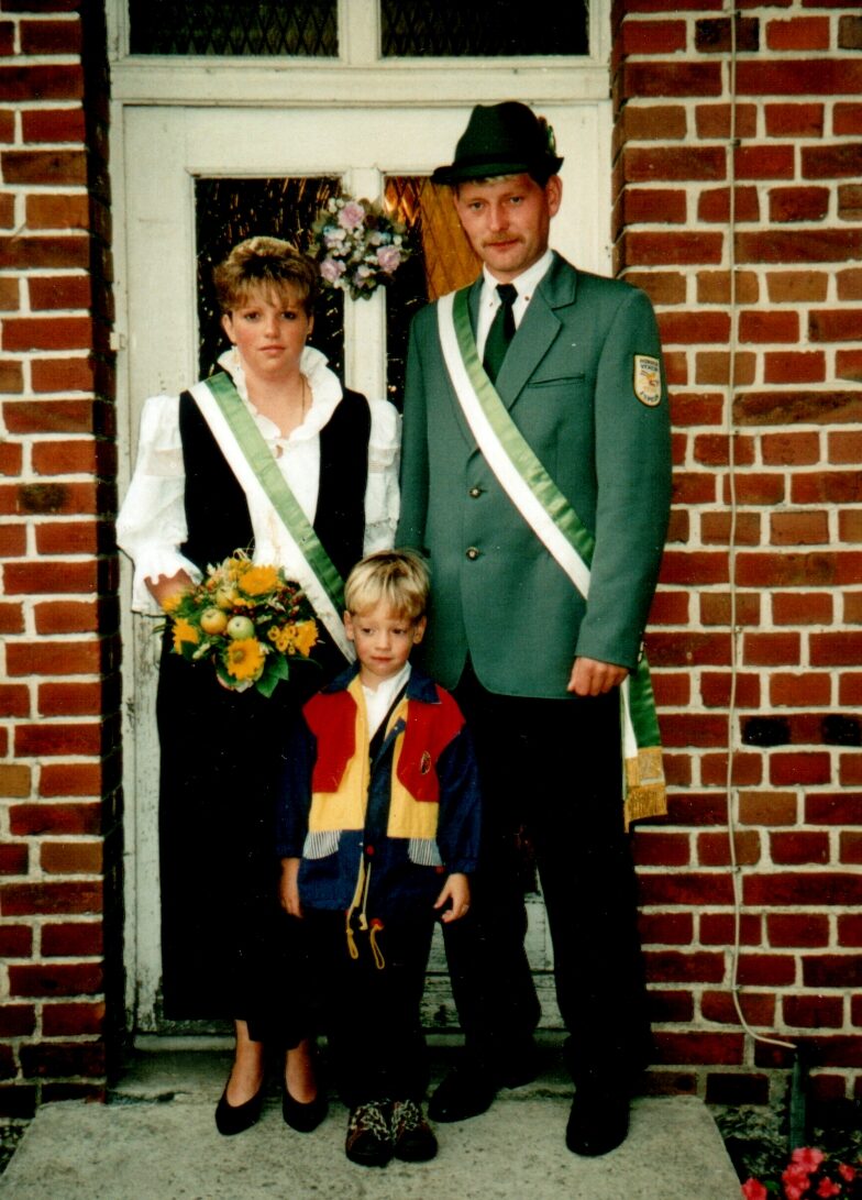 Erntekönigspaar 1995: Heinz-Georg und Helga Balsmeier