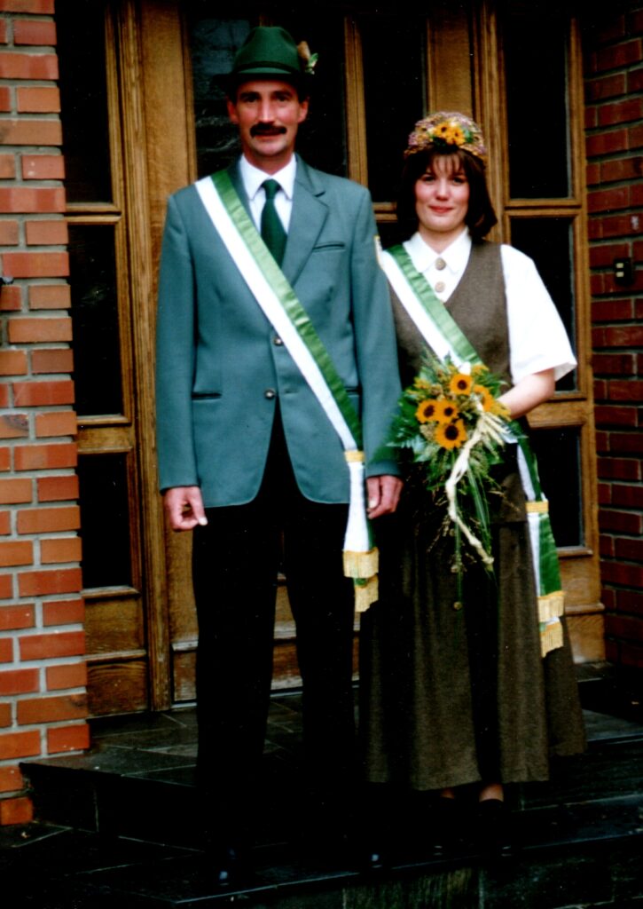 Erntekönigspaar 1997: Paul und Hildegard Austermeier