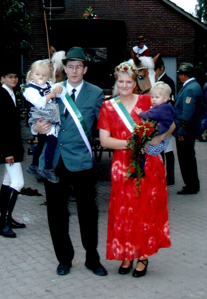 Kaiserpaar 2001: Markus und Tanja Aldejohann