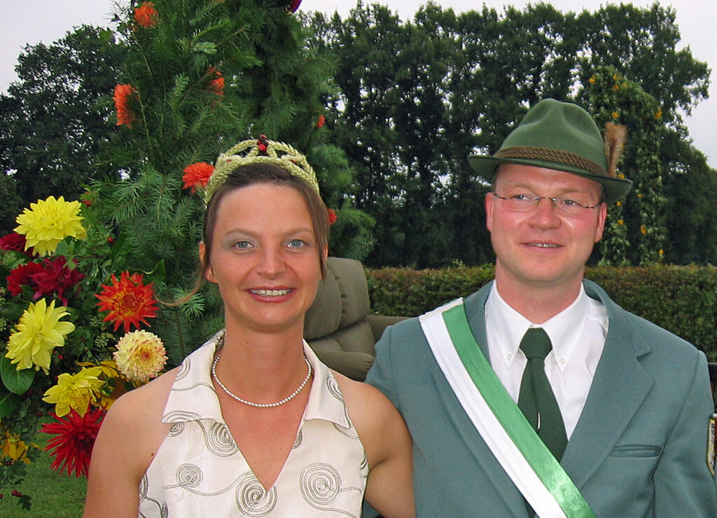 Erntekönigspaar 2007: Jürgen und Birgit Pachur