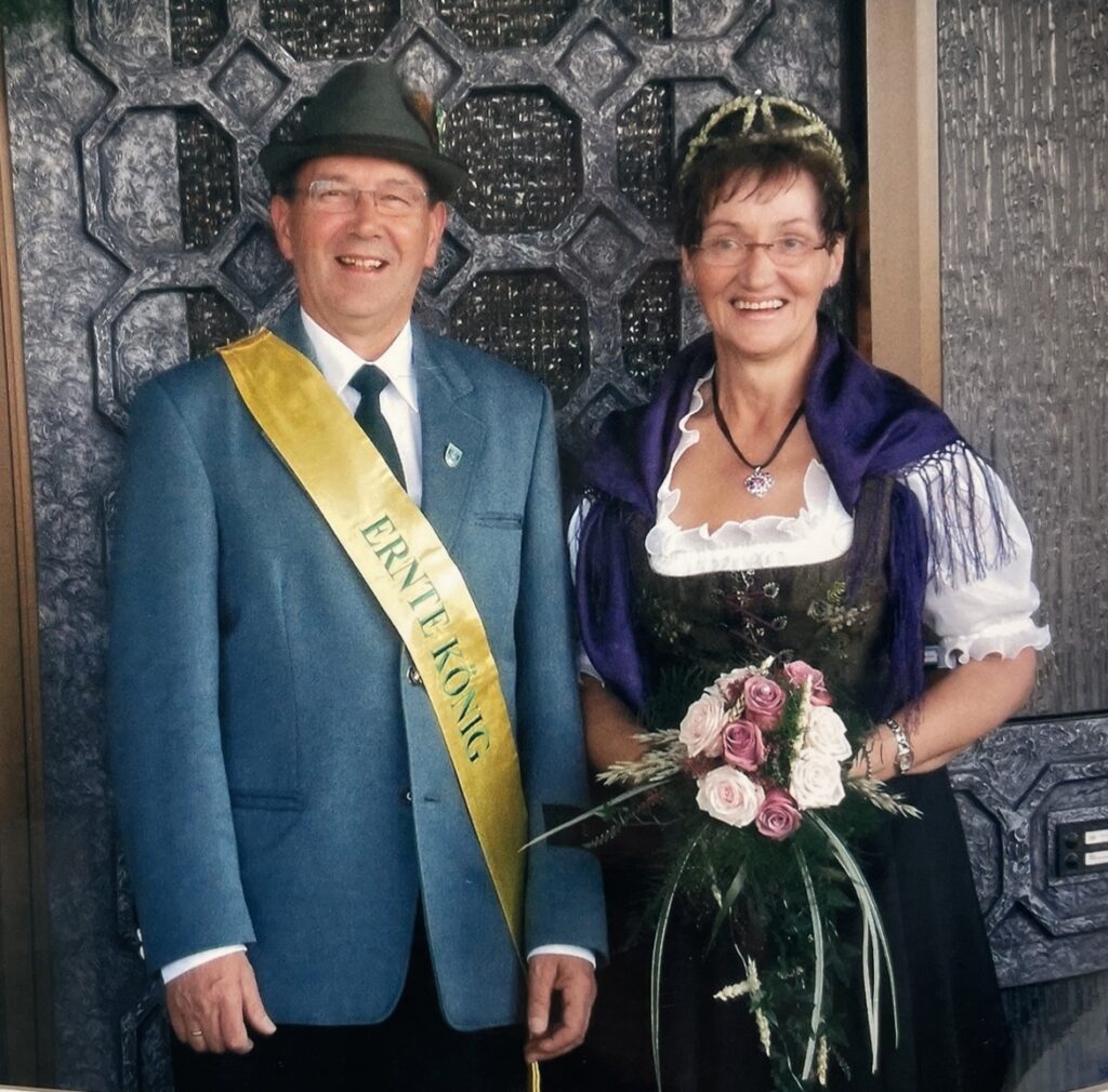 Erntekönigspaar 2010: Klaus Dieter und Marlies Heitkamp