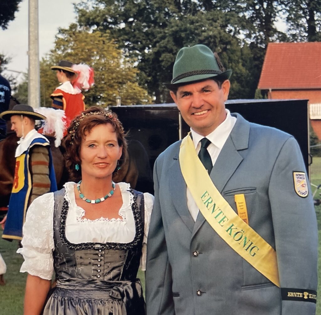 Erntekönigspaar 2012: Hartwig und Christa Brinkmann