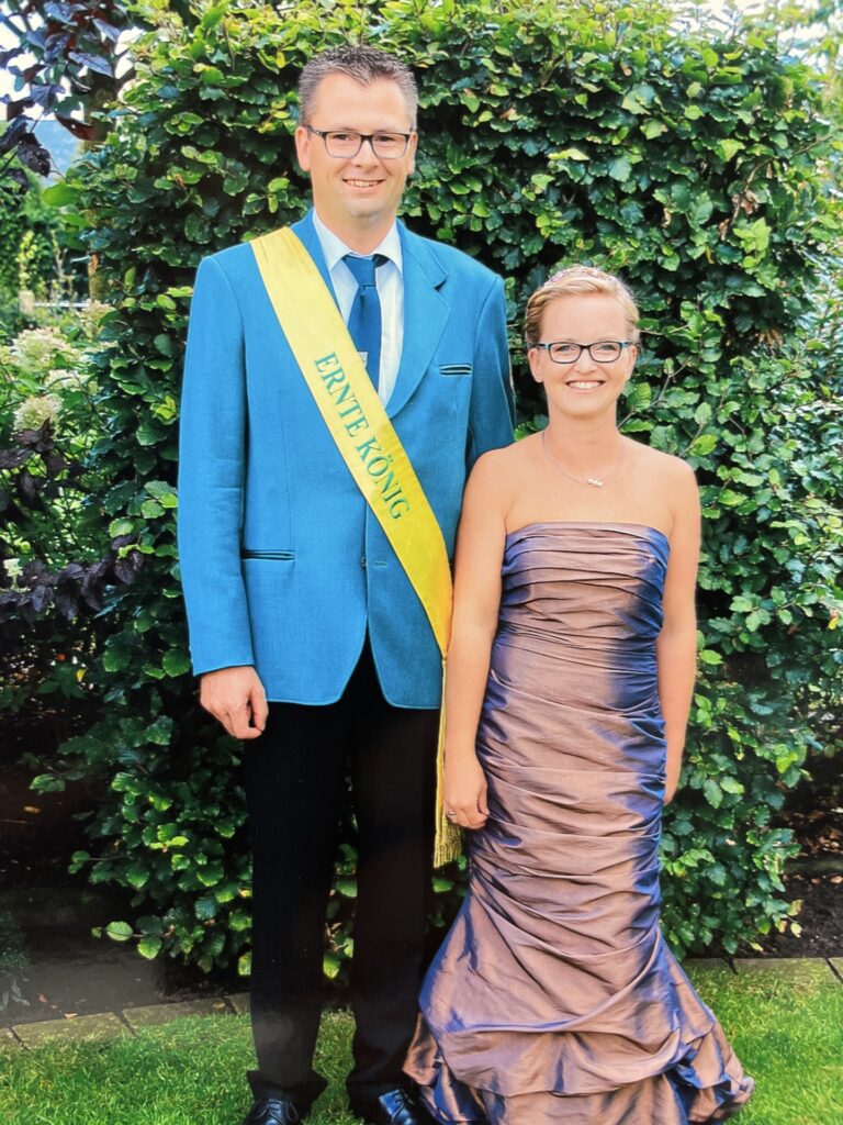 Erntekönigspaar 2016: Marco und Nicole Spiegel