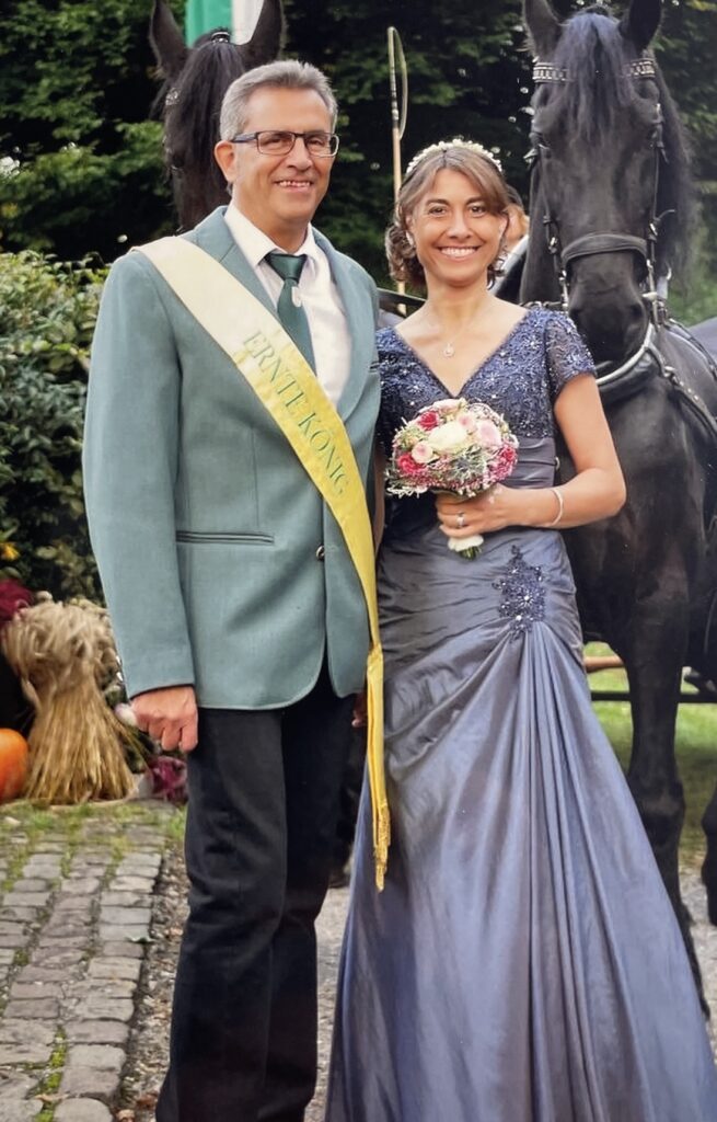 Erntekönigspaar 2017: Ulrich Schröpfer und Regina Westermeier